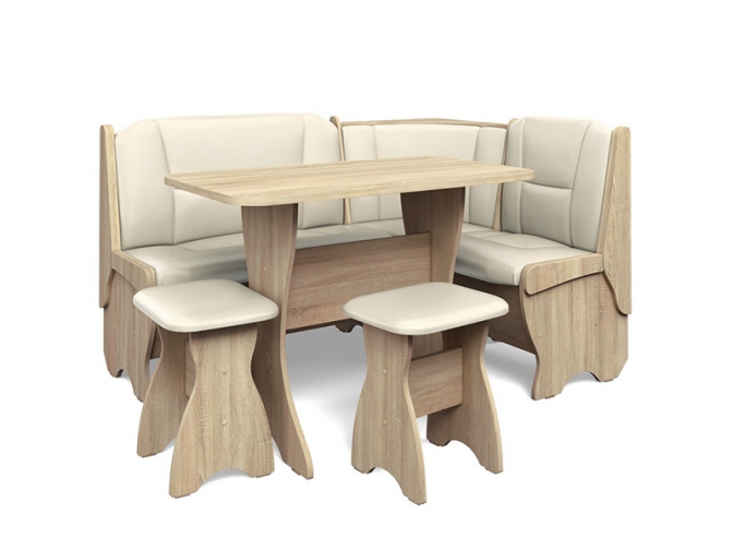 Кухонный набор Орхидея дуб сонома/крем