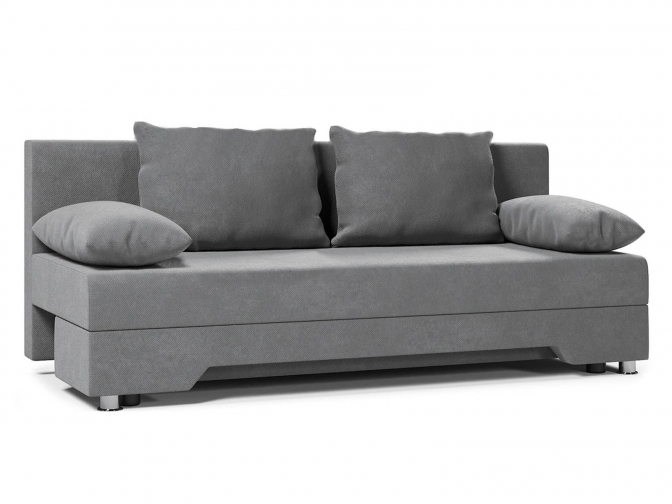 Диван Орлеан механизм еврокнижка, без подлокотников, спальное место 140х190, обивка велюр