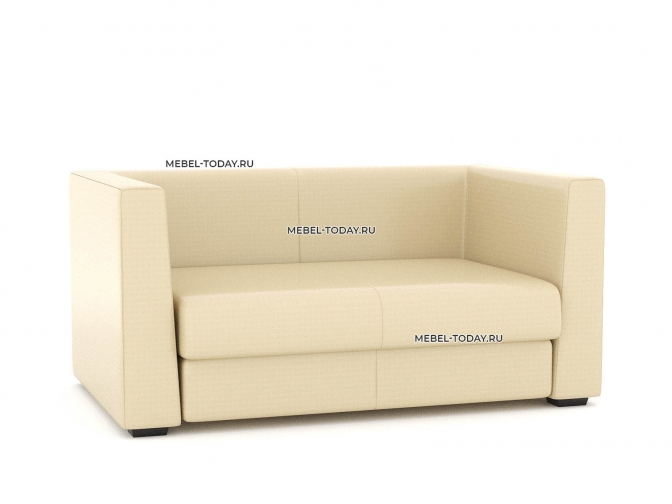 Офисный диван Наполеон 2-х местный, общая ширина 130 см