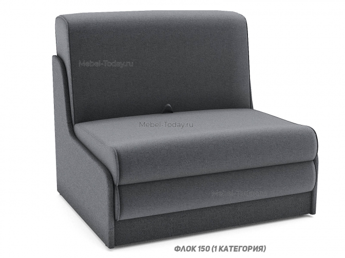 Компактный раскладной диван Ольга Малютка 100x190 без подлокотников