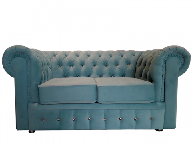 Диван Честер 2-х местный микровелюр