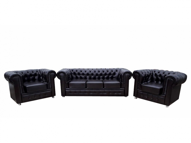 Комплект Честер 3-х местный и два кресла