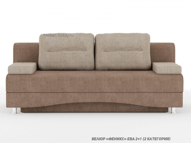 Диван еврокнижка Эконом без подлокотников (А1)