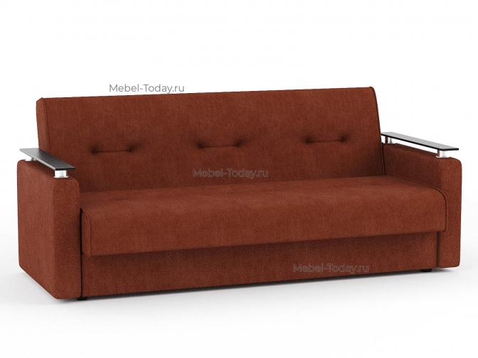 Диван книжка Милан Люкс коричневый