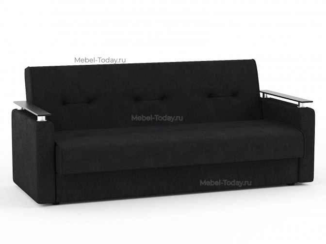 Диван книжка Милан Люкс черный