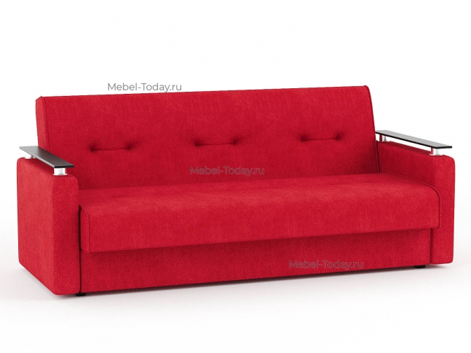 Диван книжка Милан Люкс красный
