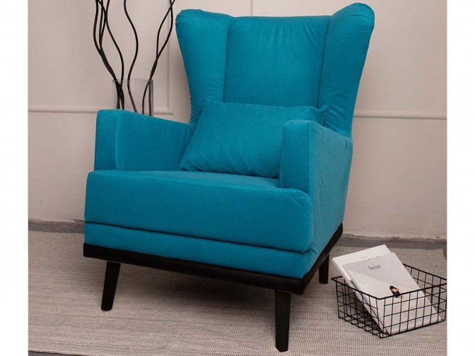 Кресло Честер бирюзовый