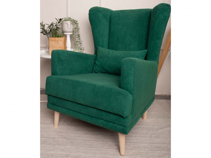 Кресло Честер зеленый