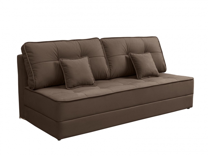 Диван Кайман БП (Велюр Zara Brown 20)