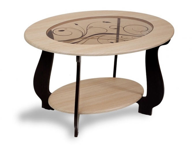 Стол журнальный СЖ-25 с рисунком