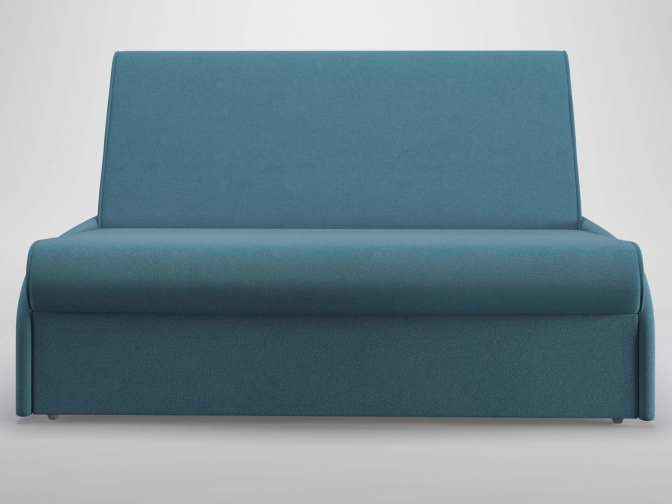 Диван аккордеон Глобус без подлокотников, спальное место 120*195 см, обивка велюр или рогожка