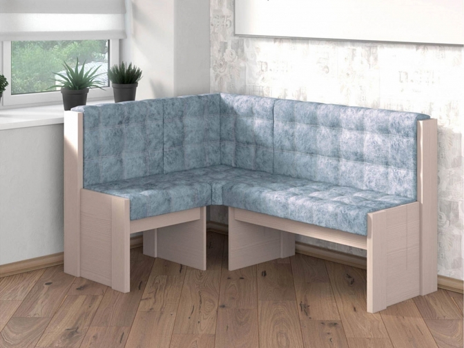 Скамья угловая Квадро бодега/лагуна