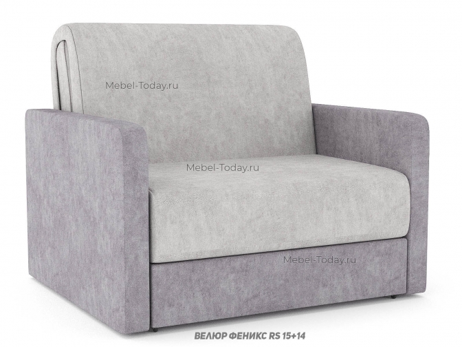 Кресло-диван Аккорд Люкс, спальное место 100х194 см, механизм аккордеон с цельным спальным местом