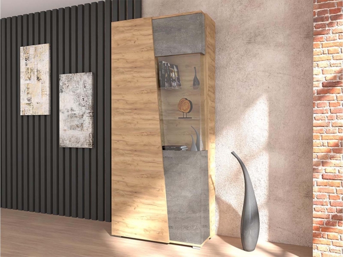 Шкаф Аллегро 10 со стеклом