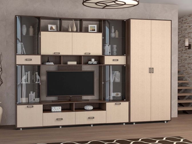 Гостиная Аллегро 4 со шкафом