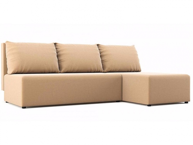 Угловой диван Консул (рогожа беж)