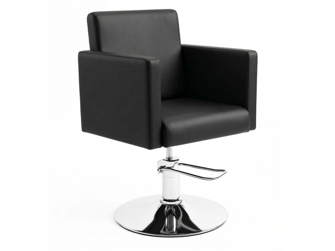 Парикмахерское кресло Звезда 3 черный