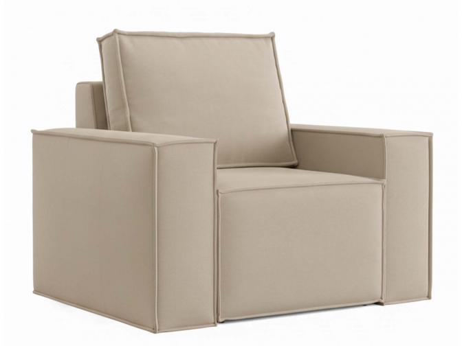 Кресло без механизма Лофт Люкс бежевый