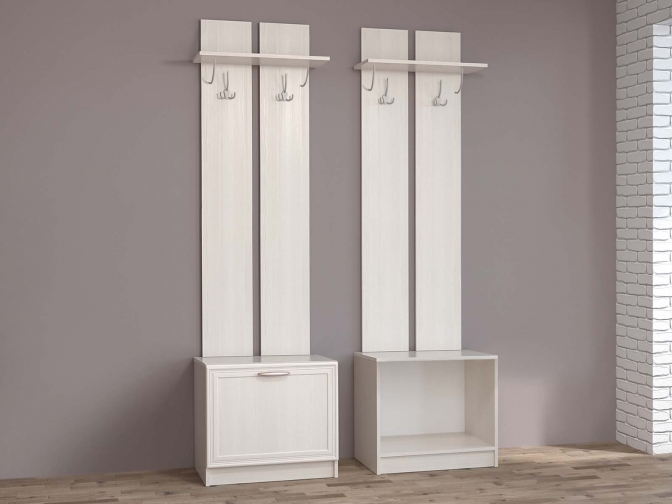 Обувница с вешалкой 2 Иннэс-6