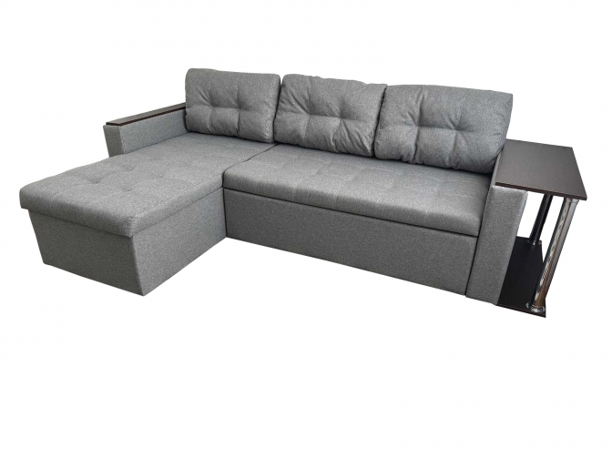 Угловой диван Атланта с барным столиком