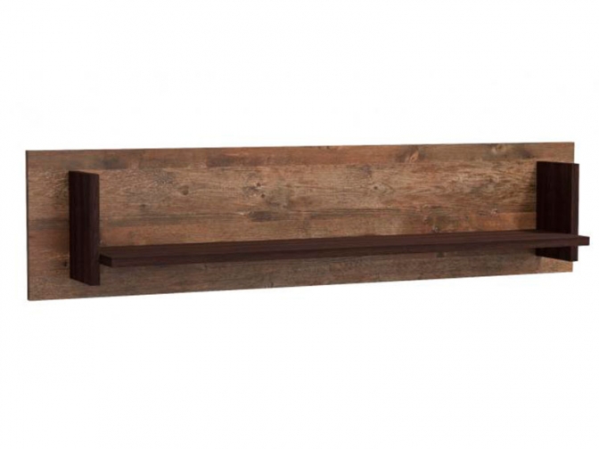 Полка навесная Лючия 33.16 (кейптаун/венге)