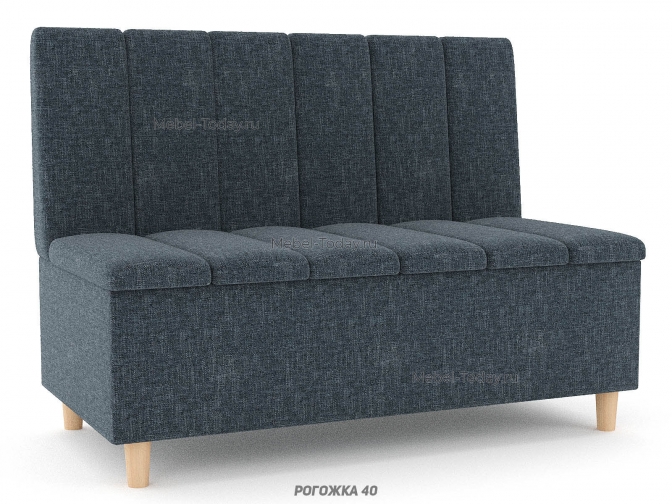 Офисный диван Лаванда 120 без механизма и подлокотников — лаконичность и стиль