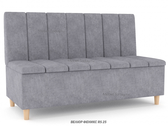 Диван Лаванда 140 без механизма с ящиком — для кухни, офиса и прихожей