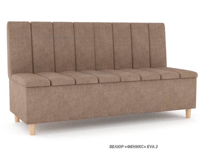 Диван Лаванда 160 см для кухни — компактно, удобно, со встроенным ящиком