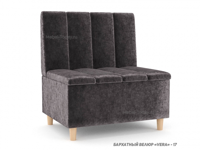 Кухонная кресло лавка Лаванда 80 см без механизма с ящиком — идеален для малогабаритных помещений