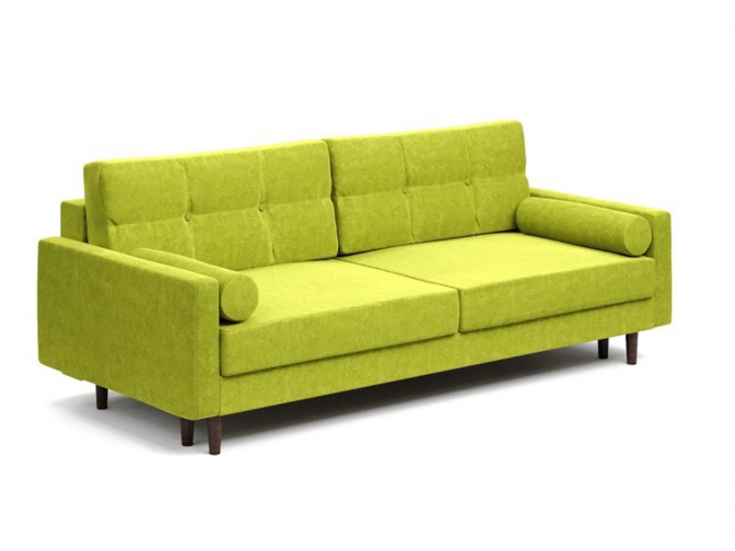 Диван Карлос еврокнижка с пантографом (велюр Кабрио-28)