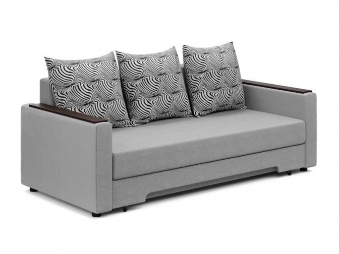 Диван Саксес еврокнижка (рогожка лайт 16 + волна)