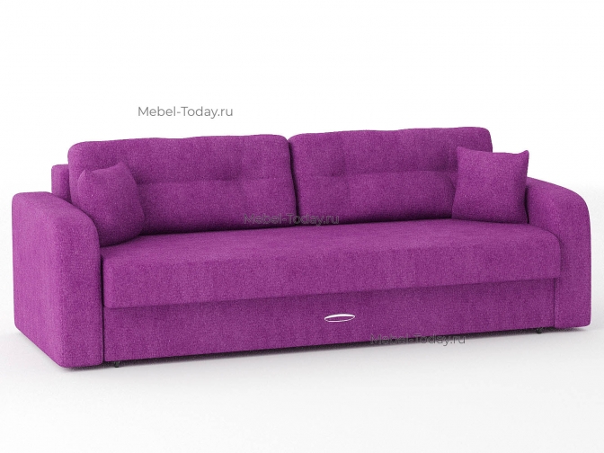 Диван еврокнижка Дублин люкс фиолетовый