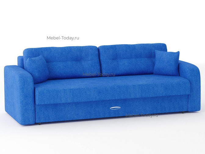Диван еврокнижка Дублин люкс синий