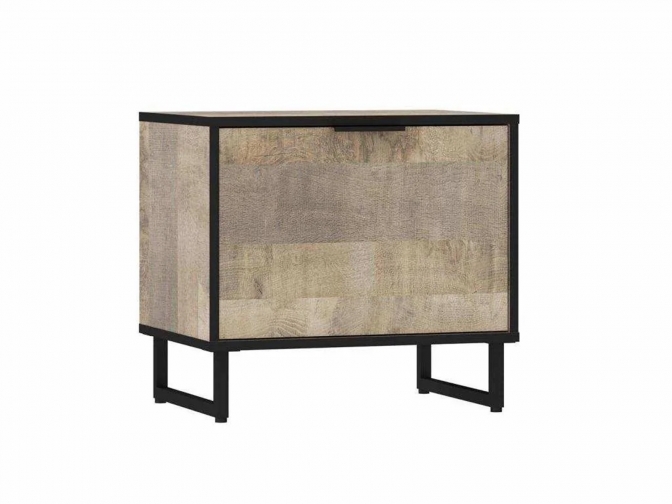 Тумба для обуви Фолк НМ 013.27 Дуб Гранж песочный