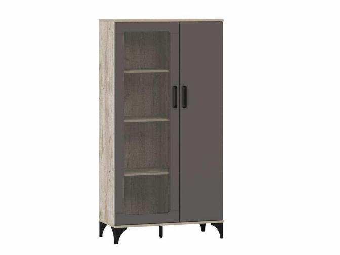 Шкаф-пенал Марсель НМ 013.52 Дуб Крафт серый