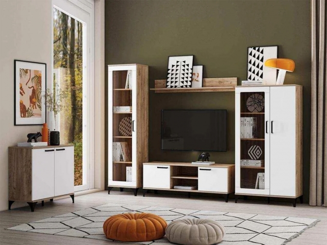 Гостиная Марсель 1 Дуб Крафт табачный