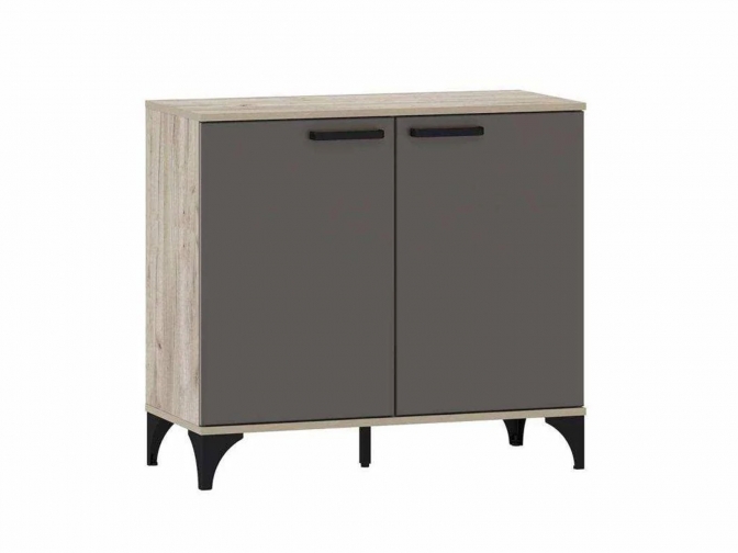 Тумба Марсель НМ 013.78 Дуб Крафт серый