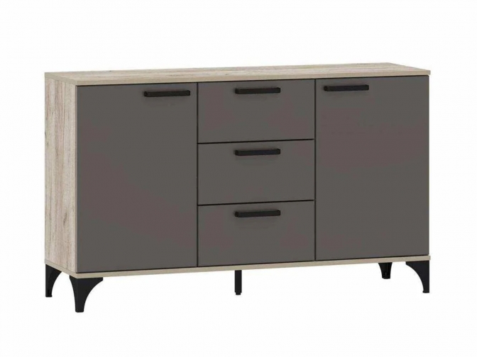 Тумба Марсель НМ 013.79 Дуб Крафт серый