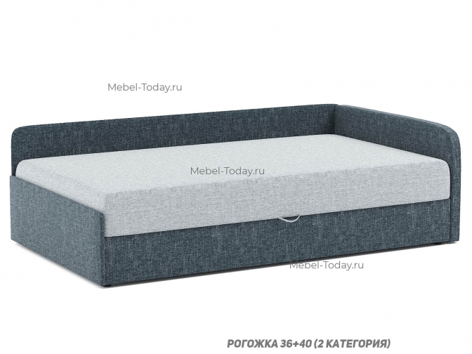 Диван-тахта Юлия Люкс угловая с прямой спинкой 120 см