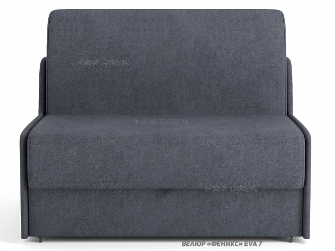 Диван Верона 120 см аккордеон без подлокотинков, полутороспальный, рогожка, велюр, бархат