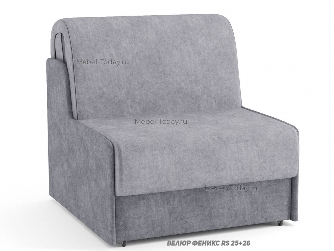 Диван Верона 100 см аккордеон без подлокотинков, полутороспальный, ящик для белья, деревянный каркас