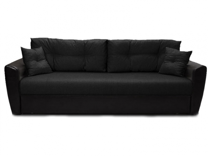 Диван Еврокнижка Амстердам Черный