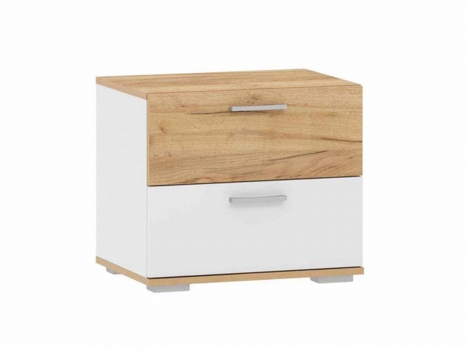 Тумба для обуви Санти НМ 013.24 Белый/Дуб крафт золотой