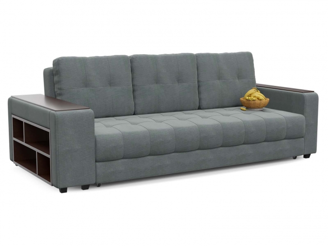 Диван-еврокнижка Милан со спальным местом 160х200 грей