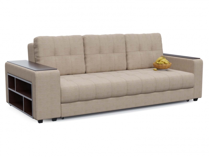 Диван-еврокнижка Милан со спальным местом 160х200 беж