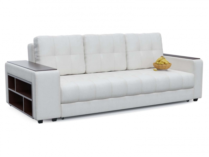 Диван-еврокнижка Милан со спальным местом 160х200 white