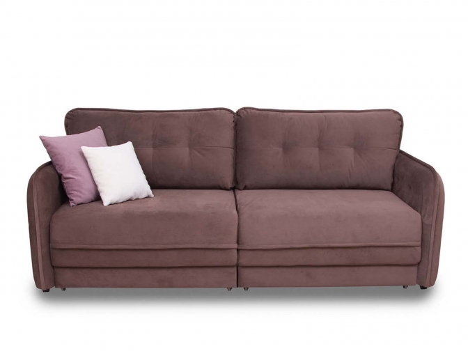 Диван-еврокнижка Торрес со спальным местом 158х199 шоколад
