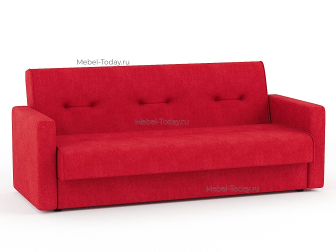 Диван книжка Милан Астра красный