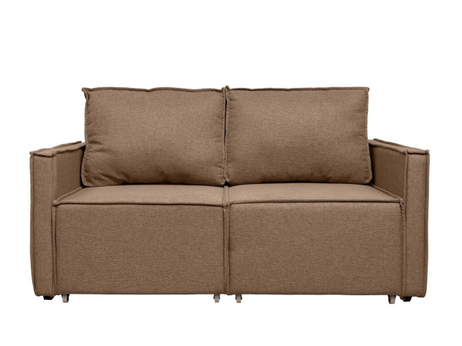 Диван еврокнижка Адам (Велюр Zara Light Brown 5)