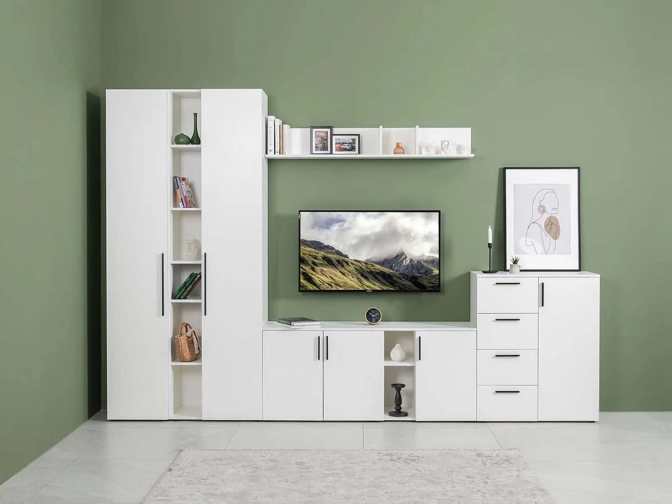 Гостиная Эйр 4 Белый